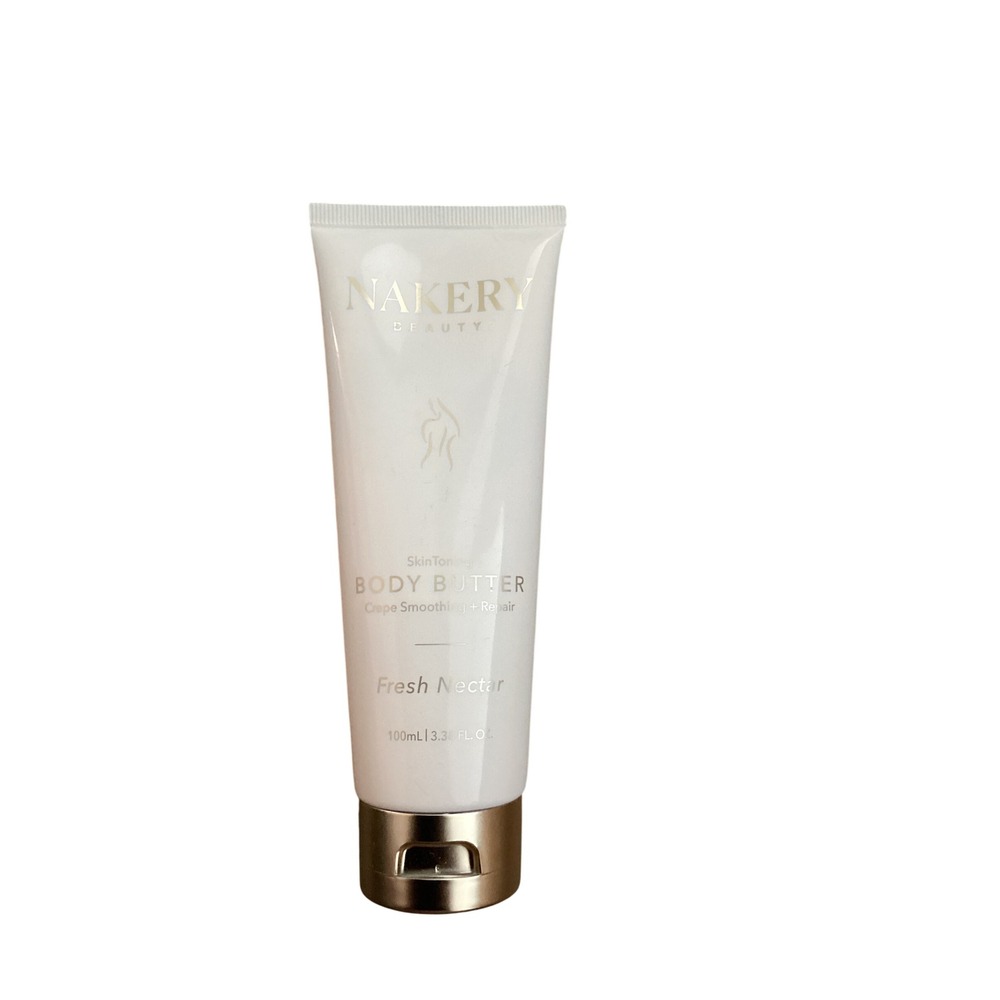 Nakery Beauty SkinToning Body Butter Fresh Nectar Crepe Smoothing Repair 3.3oz